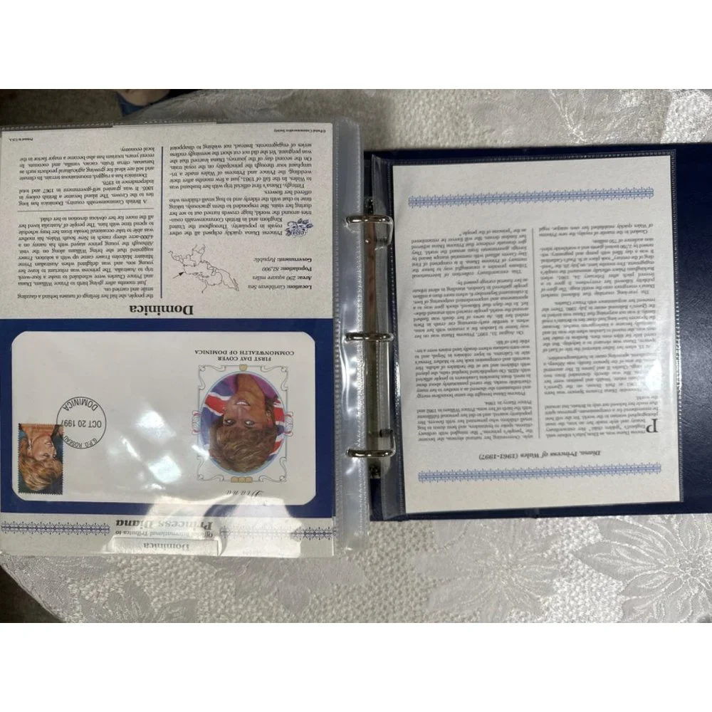 Official International Tributes to Princess Diana Postal Commemorative Society - Picture 1 of 12